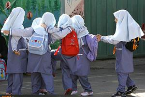 مدارس شهر تهران امروز تعطیل است.