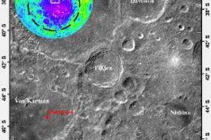سن زمین شناسی یک دهانه برخوردی در ماه مشخص شد