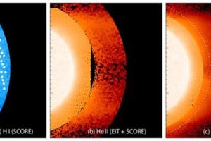  کشف میزان پراکندگی هلیوم در تاج خورشیدی
