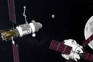 راه‌اندازی ایستگاه فضایی جدید برای چرخش به دور "ماه"