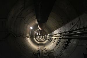 ساخت تونل زیرزمینی لس‌آنجلس رو به اتمام است