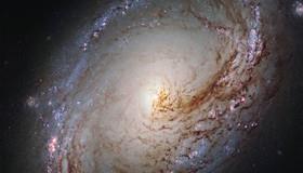 تصویر جدید هابل از یک کهکشان مارپیچ 