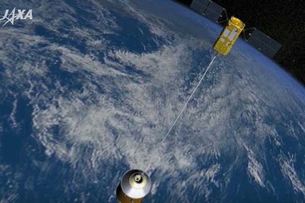"لک‌لک" زباله جمع‌کن ژاپنی به فضا پرتاب شد