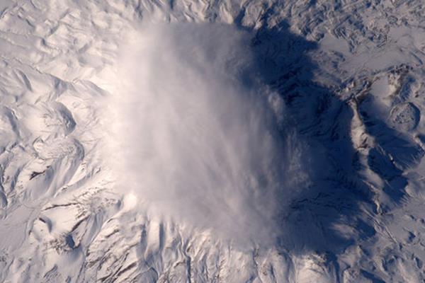 "کوه ایرانی" از منظر ایستگاه فضایی بین‌المللی