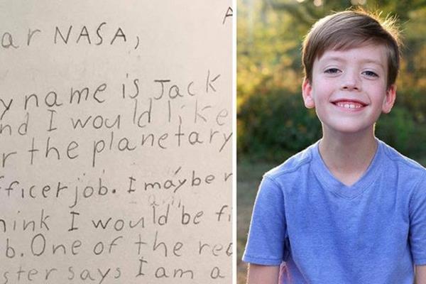 پسر 9 ساله خواستار کار در ناسا شد!