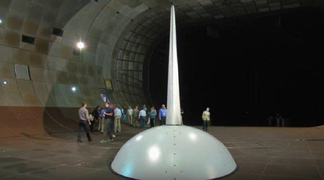 آزمایش تونل بادی فراصوت ناسا