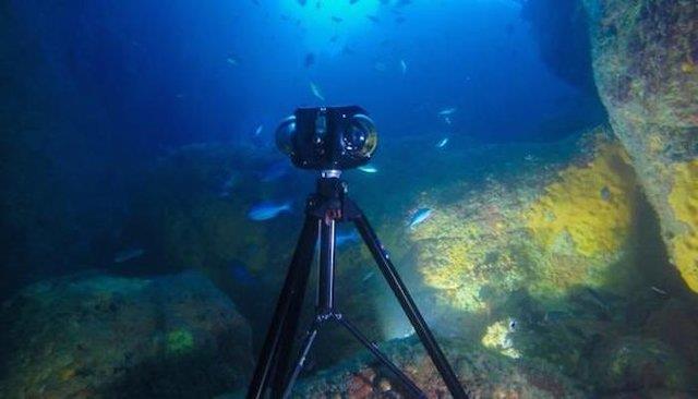 رونمایی از دوربین فیلمبرداری 360 درجه در زیر آب
