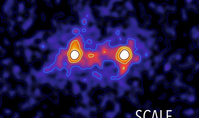 اولین تصویر از شبکه ماده تاریک