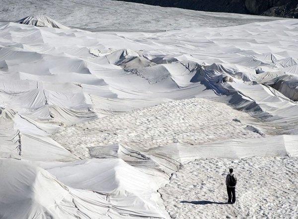 نجات یخچال‌های طبیعی آلپ با روشی نوین
