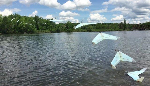 پهپاد خورشیدی با قابلیت فرود و پرواز از سطح آب