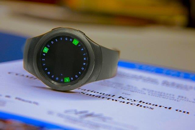 طراحی یک کیبورد گِرد برای ساعت‌های هوشمند
