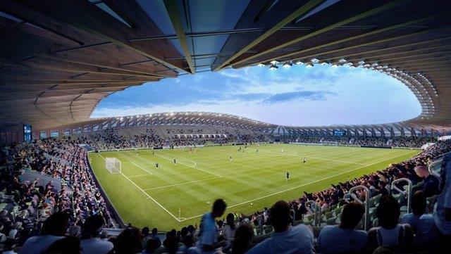 اولین استادیوم چوبی جهان