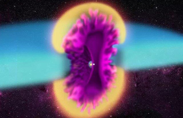 چاپ سه‌بعدی ابرانفجار کهکشانی