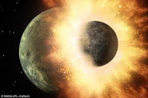رمزگشایی از شکل‌گیری کره ماه