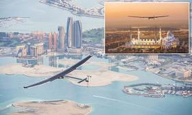 خیز هواپیمای خورشیدی برای سفر به دور دنیا 