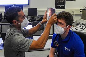  سنجش سلامت چشم فضانوردان با هوش مصنوعی