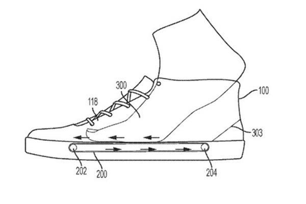 ثبت اختراع کفشی که درونش "تردمیل" دارد!