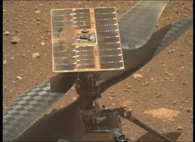 بالگرد مریخی "نبوغ" تیغه‌های خود را برای پرواز گشود
