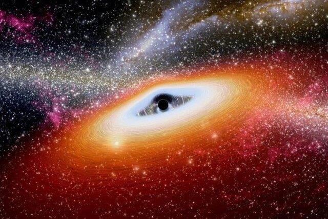 یک سیاه چاله کلان جرم در حال مرگ کشف شد