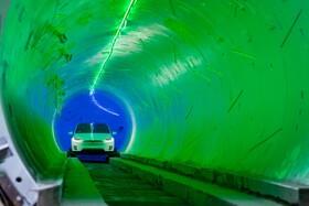 تونل شرکت "بورینگ" پذیرای اولین مسافران