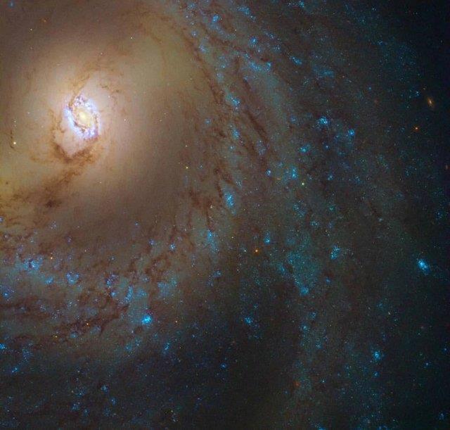  تصویر هابل از یک کهکشان مارپیچی