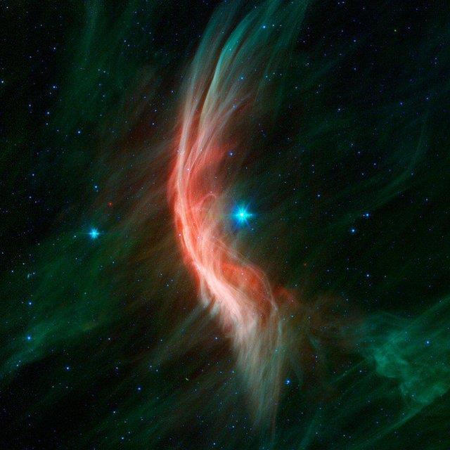  تصویری باشکوه از یک ستاره غول پیکر