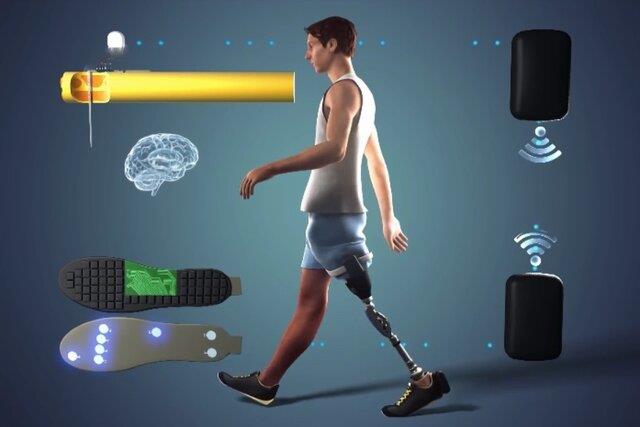  پای مصنوعی پیشرفته راه رفتن معلولان را آسان می‌کند