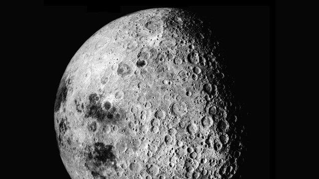  بررسی سمت پنهان ماه با یک تلسکوپ